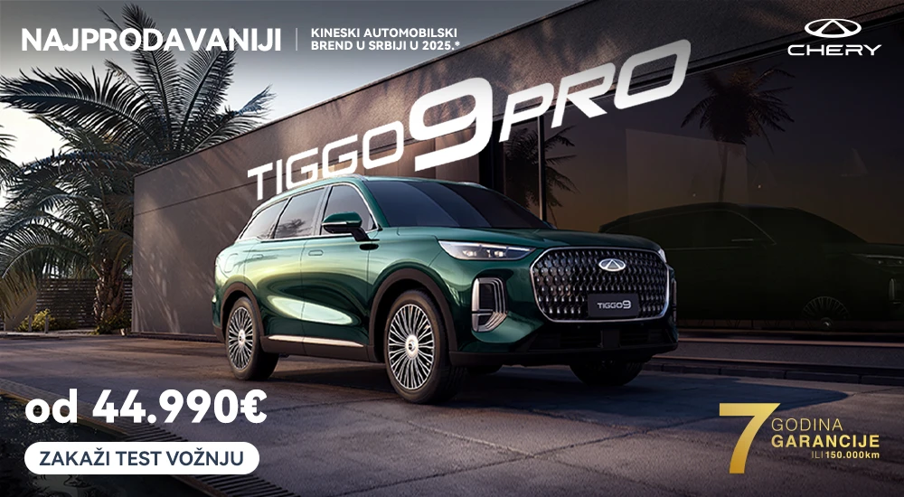 Chery Tiggo 9 Pro PHEV - Chery akcija