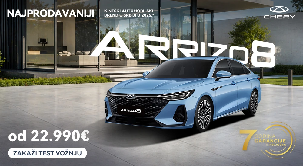 Arrizo 8 već od 22.990 EUR