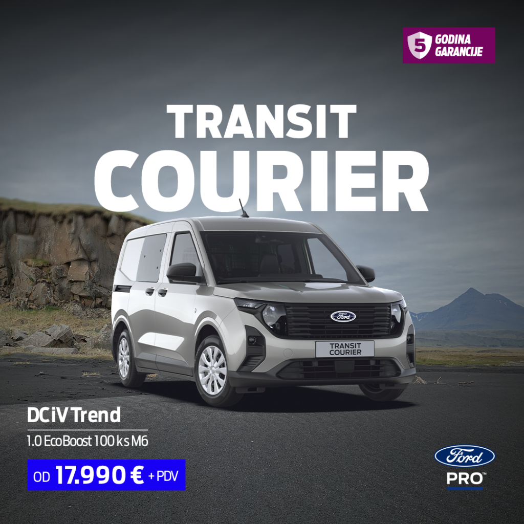 Courier DCiV Trend 1.0 EcoBoost 100 ks M6