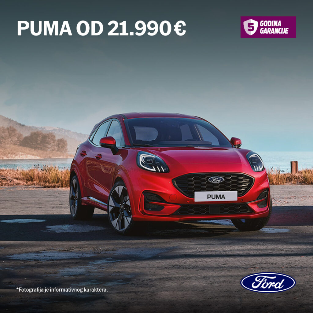 PUMA Titanium 1.0 EcoBoost mHEV 125 ks DC7 (Automatik)