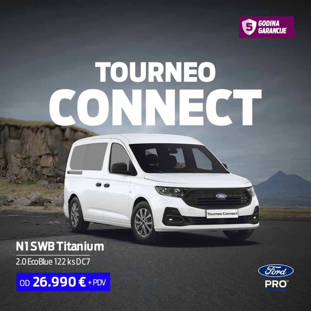 Connect Tourneo N1 SWB Titanium 2.0 EcoBlue 122 ks DC7